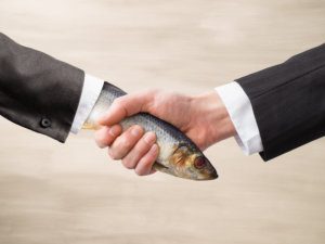 Dead Fish Handshake