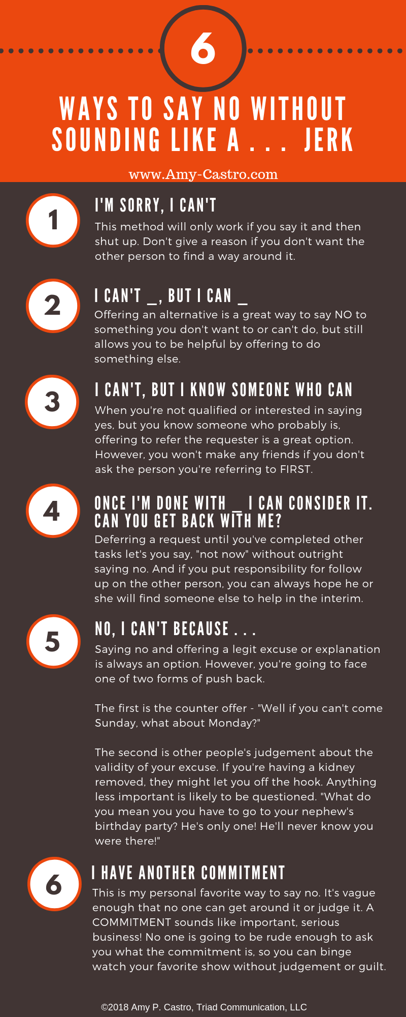 6 Ways to Say NO Without Sounding Like a . . . Jerk